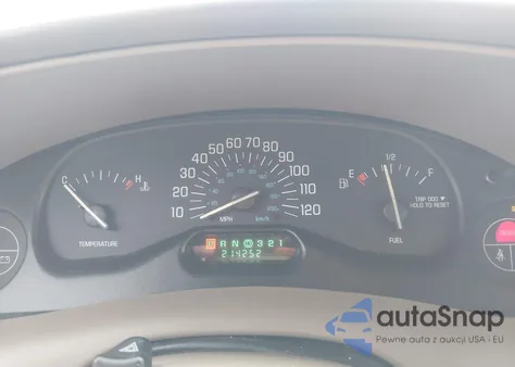 2004 Buick Century из США, поврежденный, VIN 2G4WS52J741294249